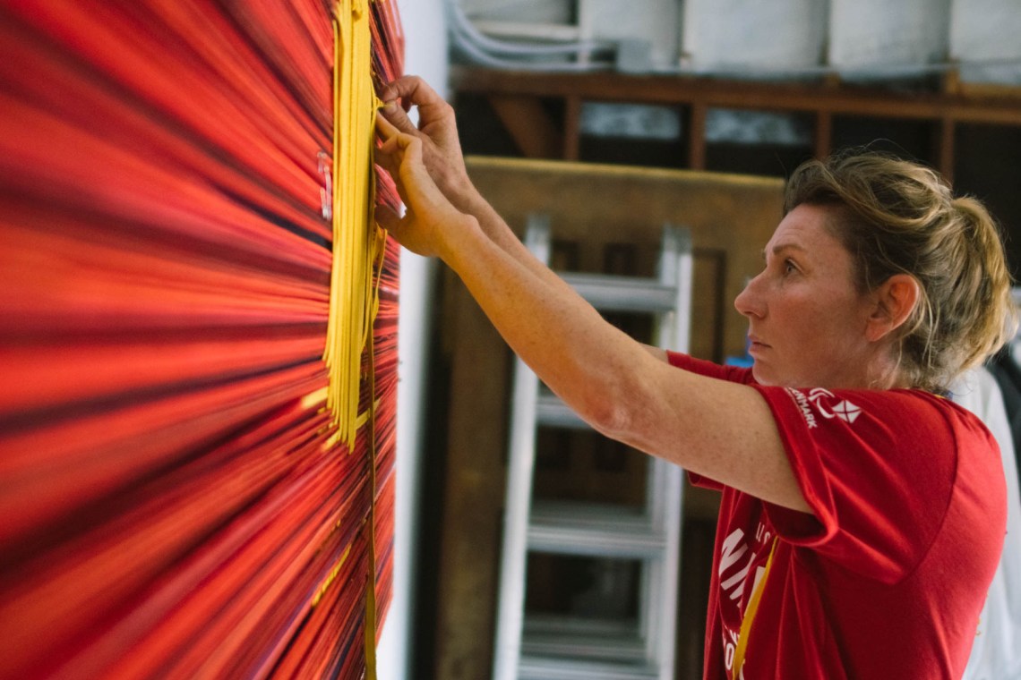 Amy Brownson with panel